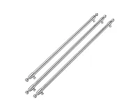 Bertazzoni Handle Kit Stainless Steel 36" Handle Kit