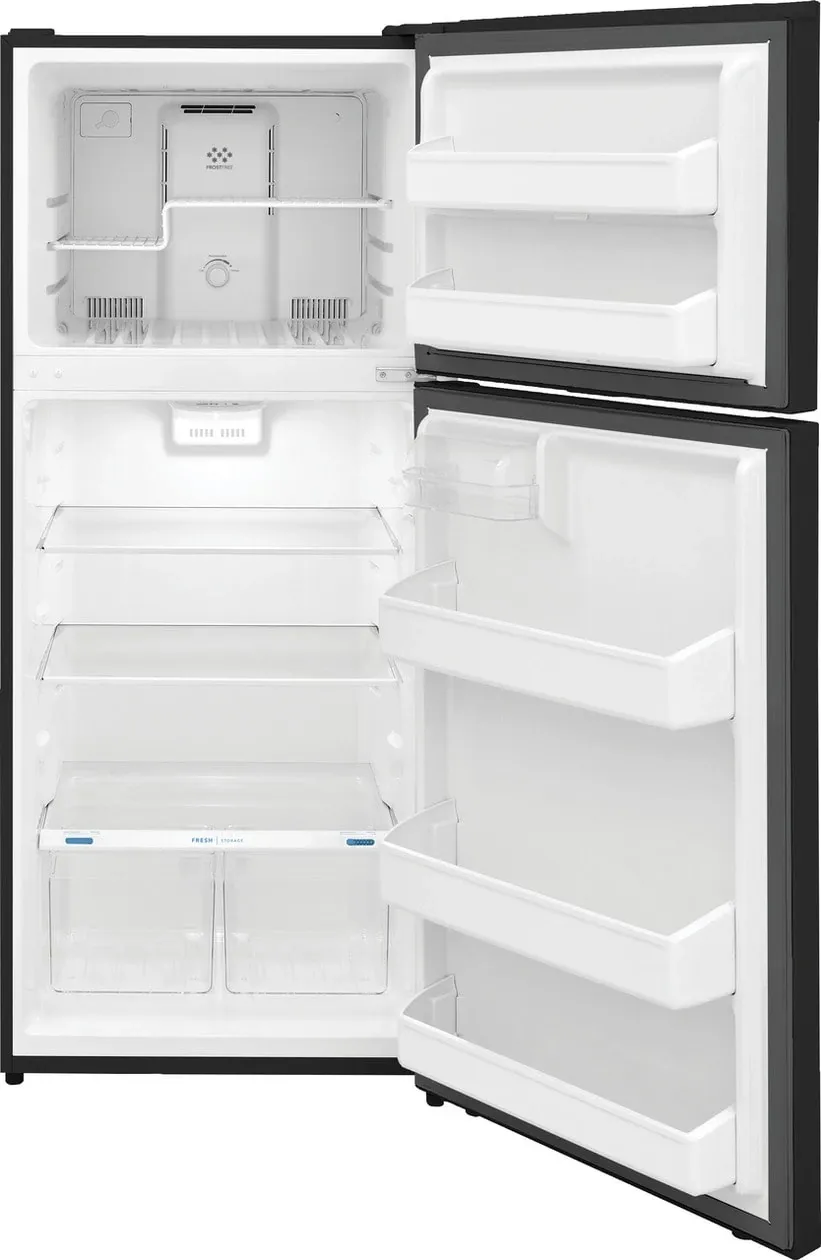 Frigidaire 1822 Series Black Top Freezer Refrigerator