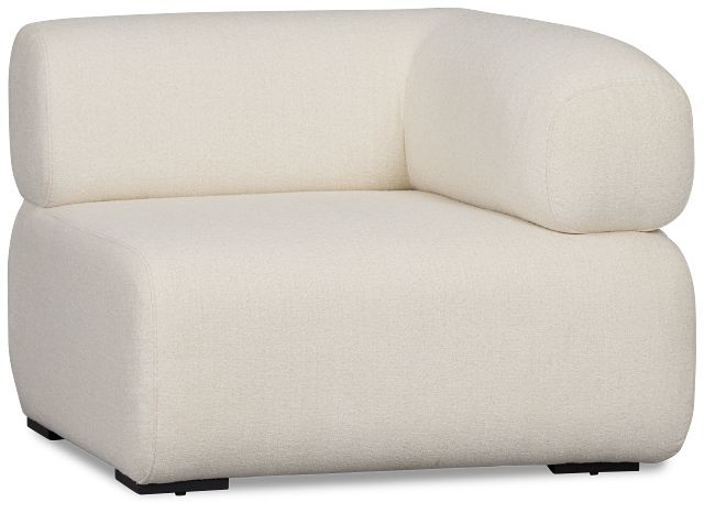 Celeste Light Beige Fabric Right Chair