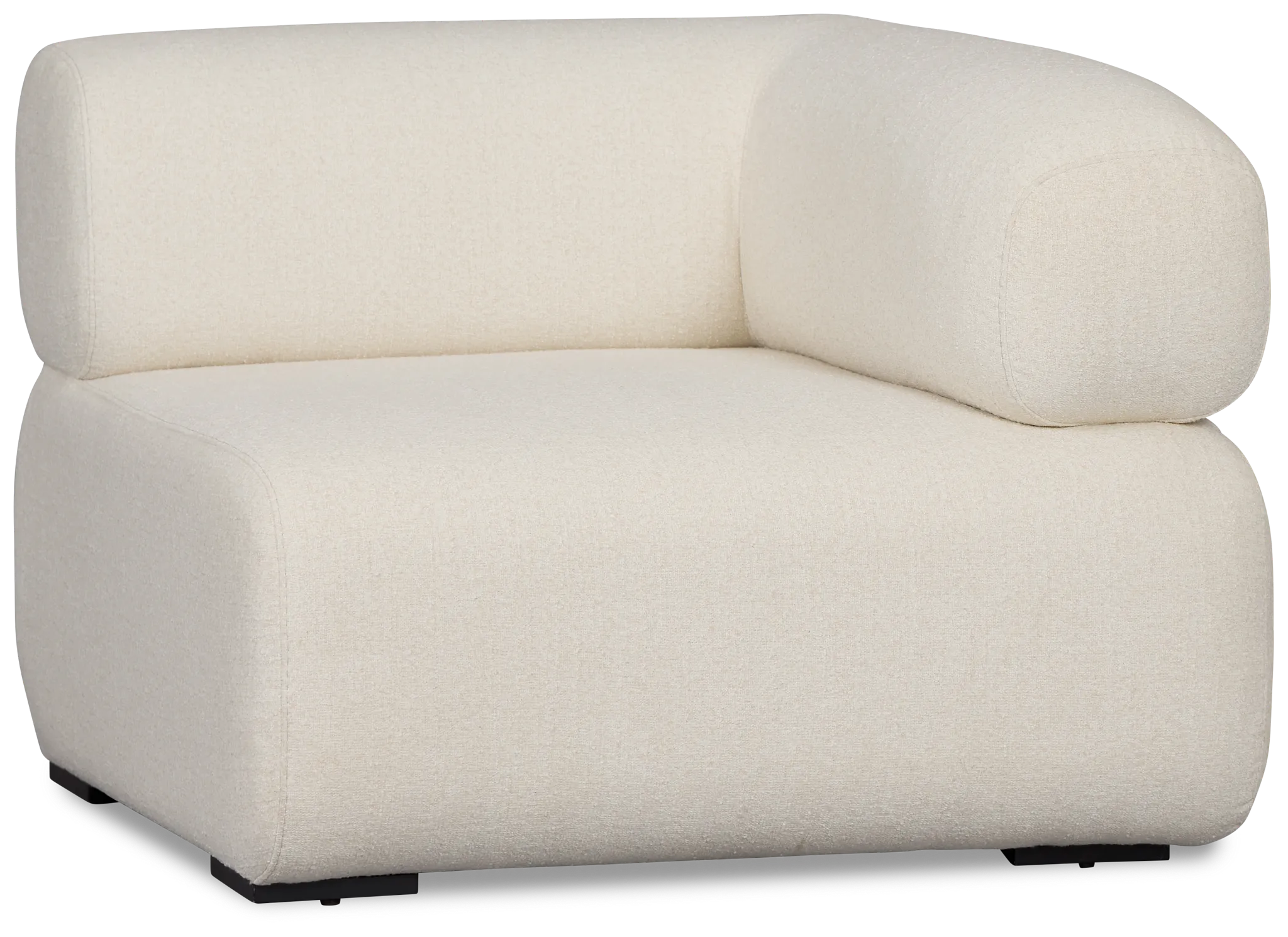 Celeste Light Beige Fabric Right Chair