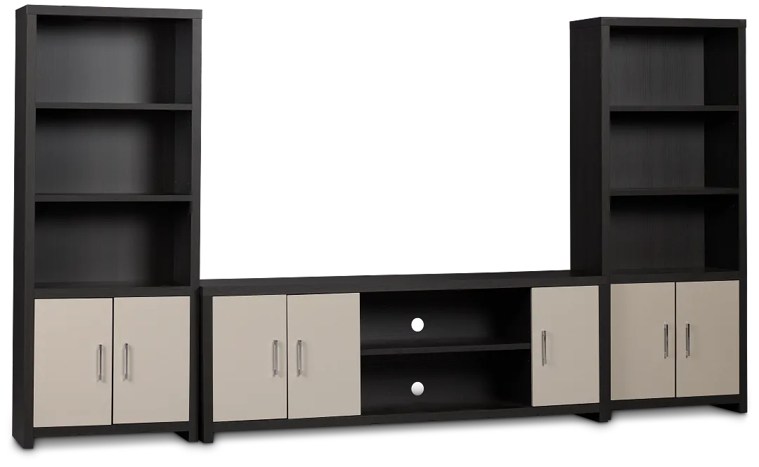 Pomona Gray Entertainment Wall