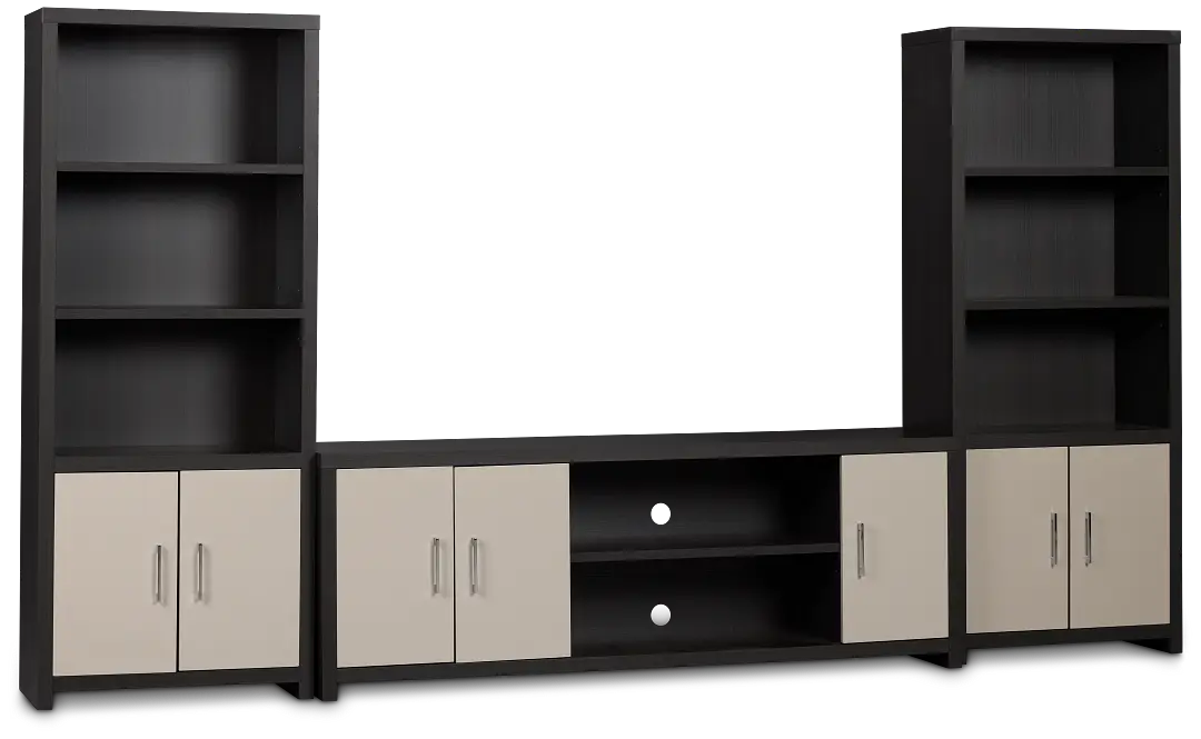 Pomona Gray Entertainment Wall Pomona Gray Entertainment Wall