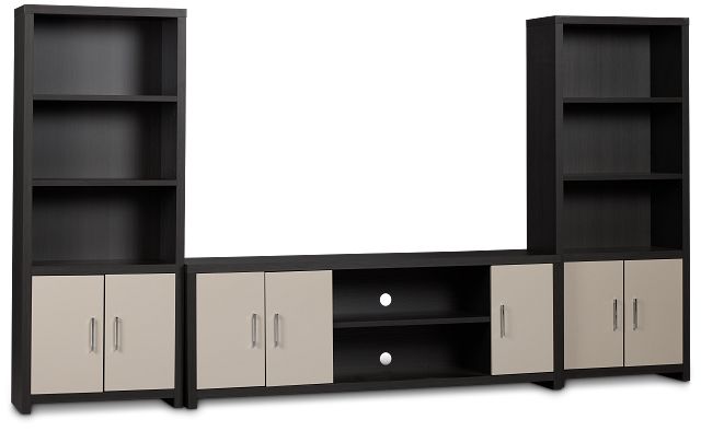 Pomona Gray Entertainment Wall