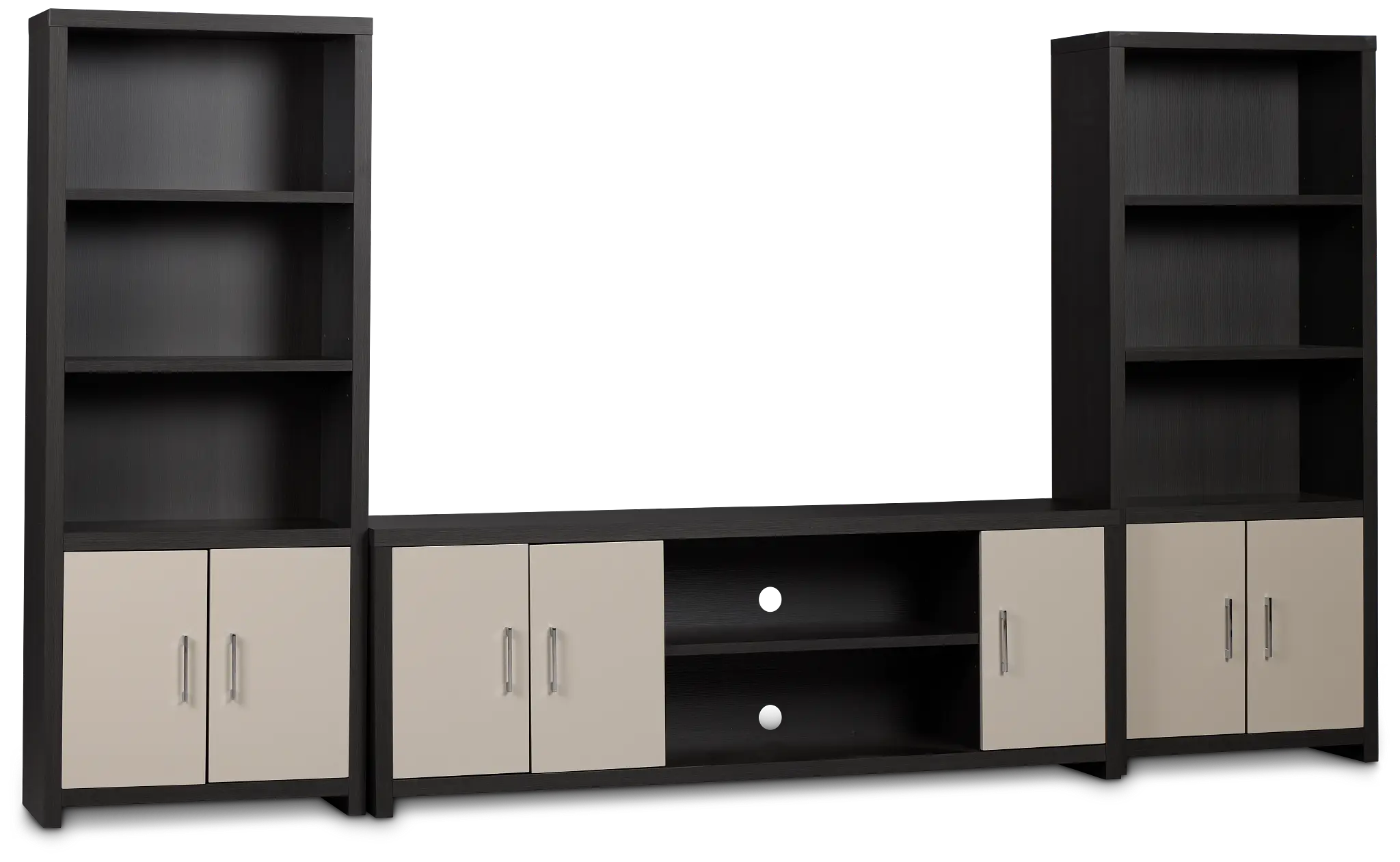 Pomona Gray Entertainment Wall Pomona Gray Entertainment Wall