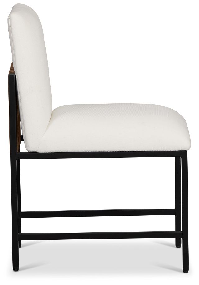Highland Black Upholstered Side Chair