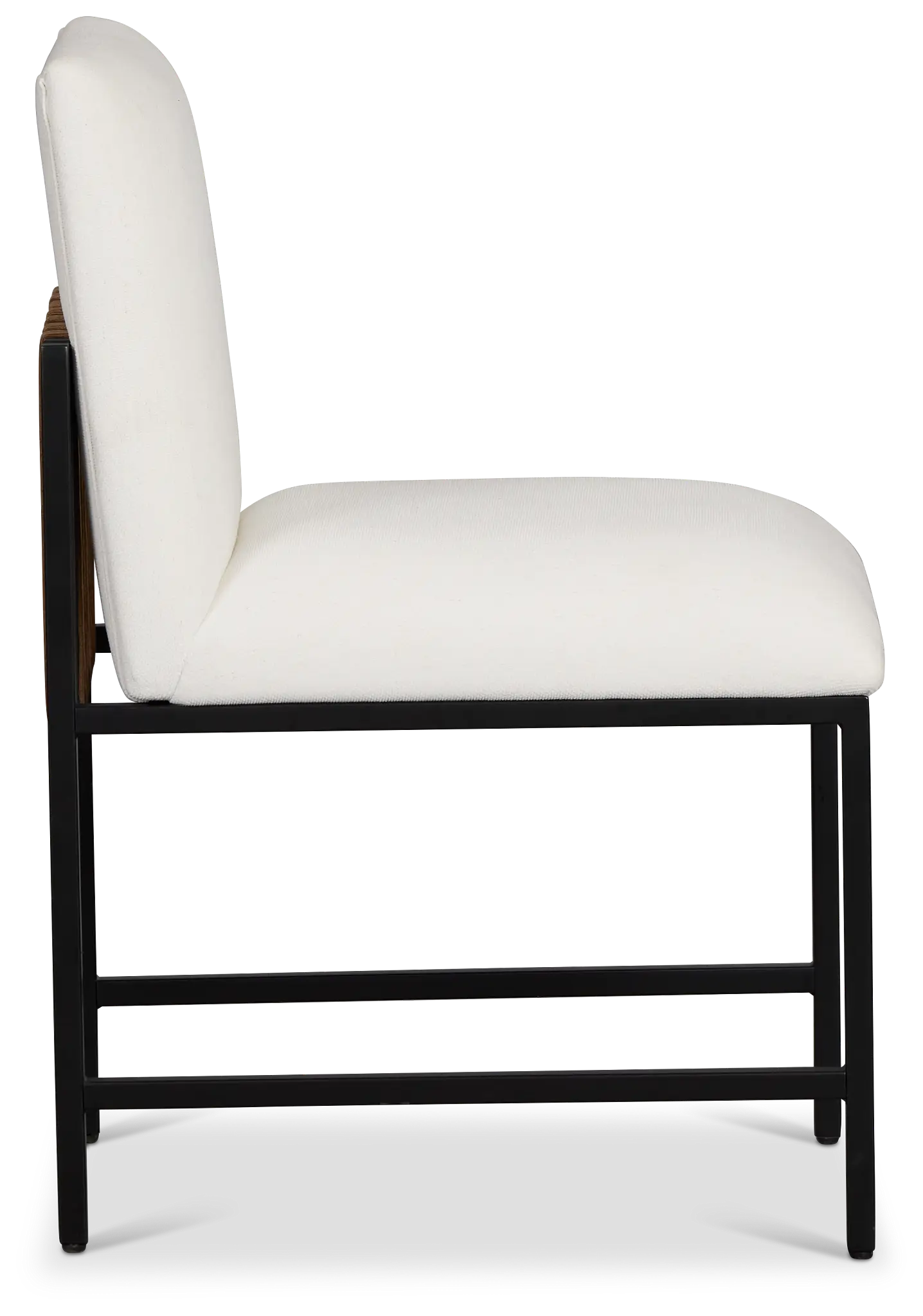 Highland Black Upholstered Side Chair Highland Black Upholstered Side Chair