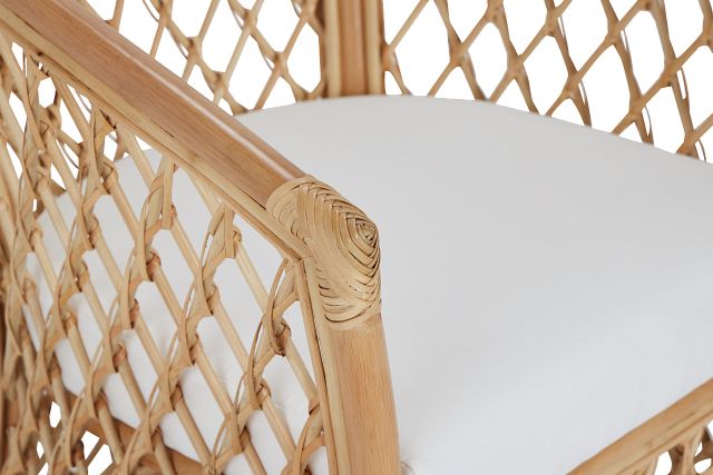 Aloha Light Tone Woven Accent Chair