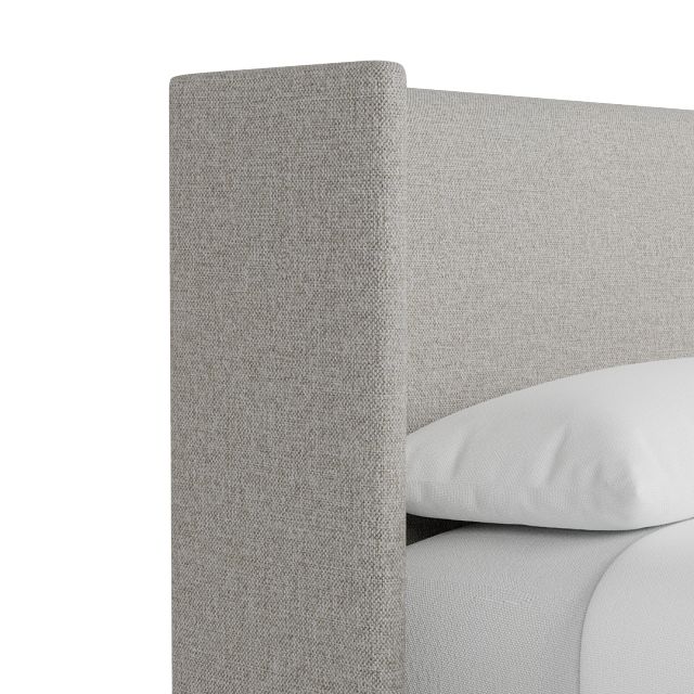 Captiva Elavation Khaki 48" Upholstered Shelter Bed
