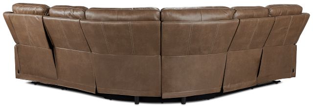 Jayden Brown Micro Small Two-arm Power Reclining Sectional