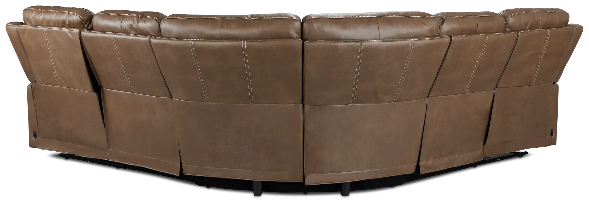 Jayden Brown Micro Small Two-arm Power Reclining Sectional Jayden Brown Micro Small Two-arm Power Reclining Sectional