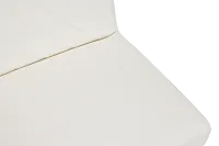 Harlem White 24" Upholstered Barstool