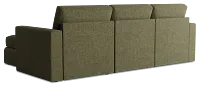 Citymod Green Fabric Small Right Chaise Sectional