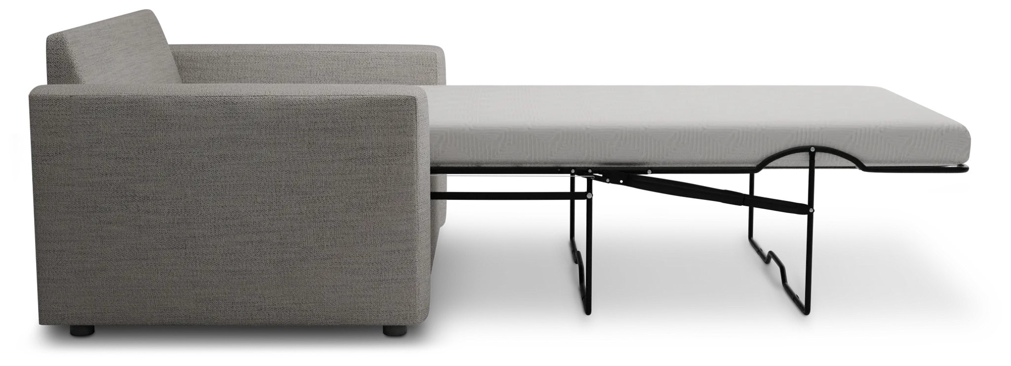 Siesta Maguire Pewter Fabric Cooling Memory Foam Sleeper