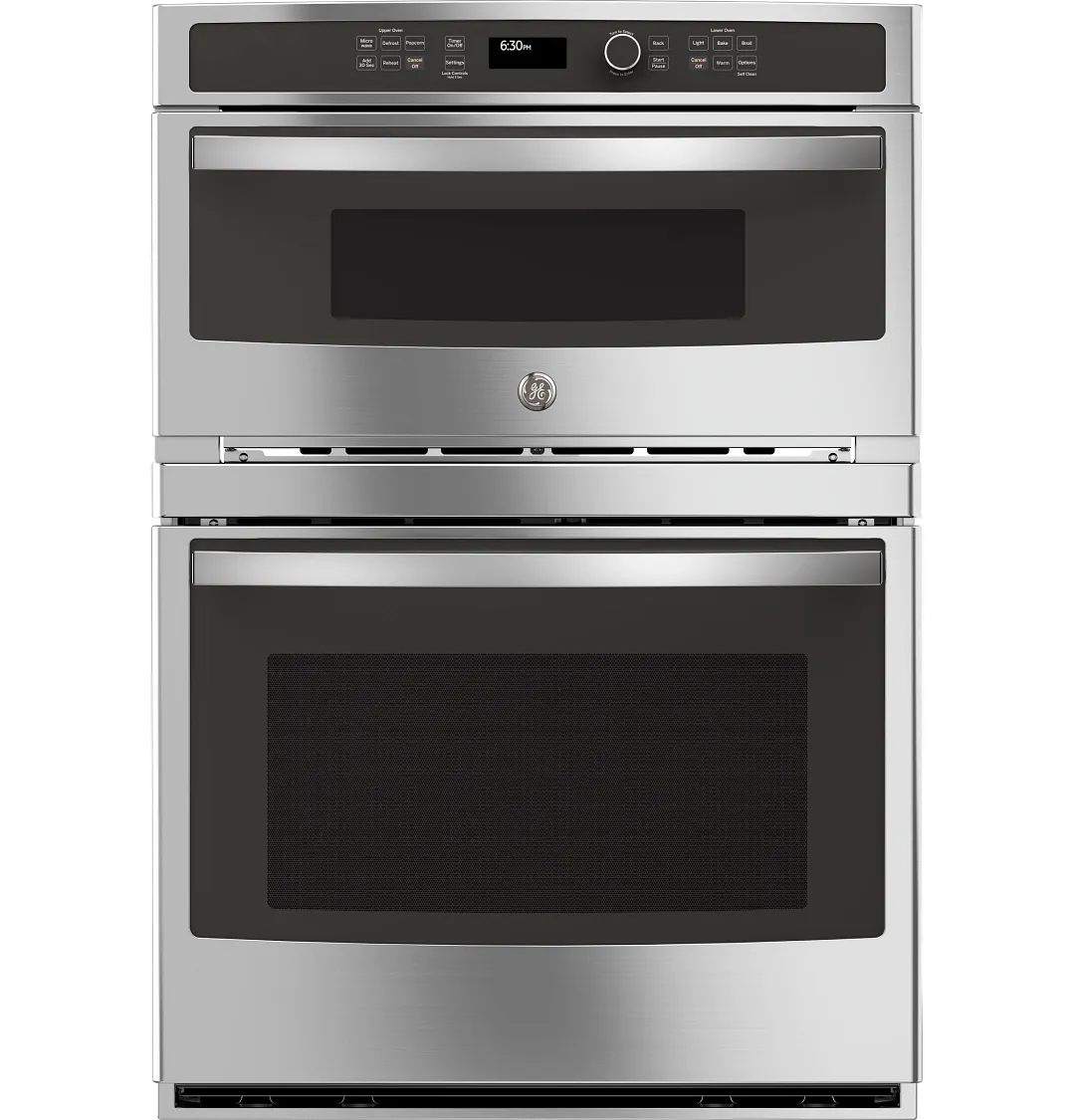Ge 3800 Series Stainless Steel 30" Electric Oven And Microwave Combo