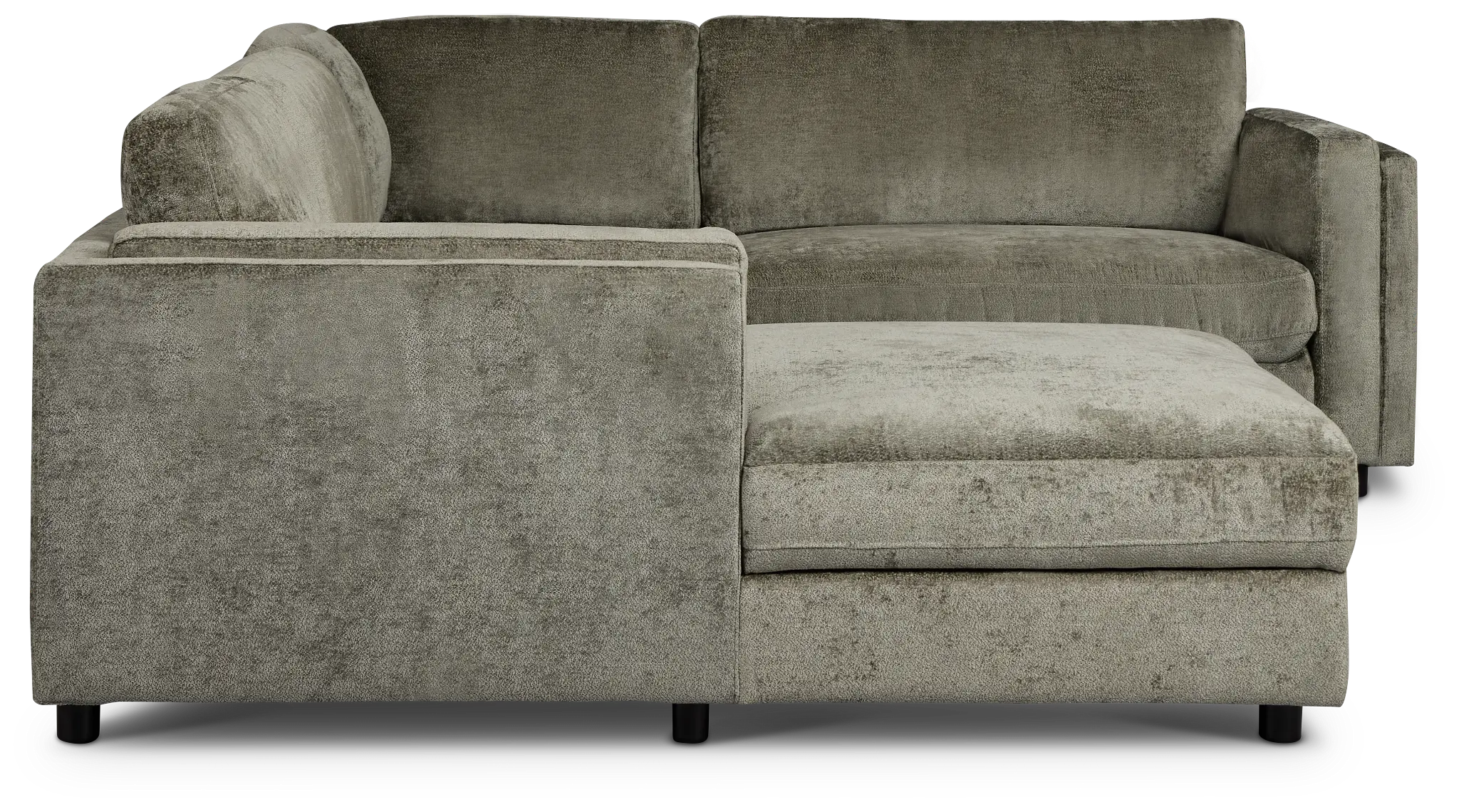 Farren Dark Green Fabric Medium Left Chaise Sleeper Sectional Farren Dark Green Fabric Medium Left Chaise Sleeper Sectional