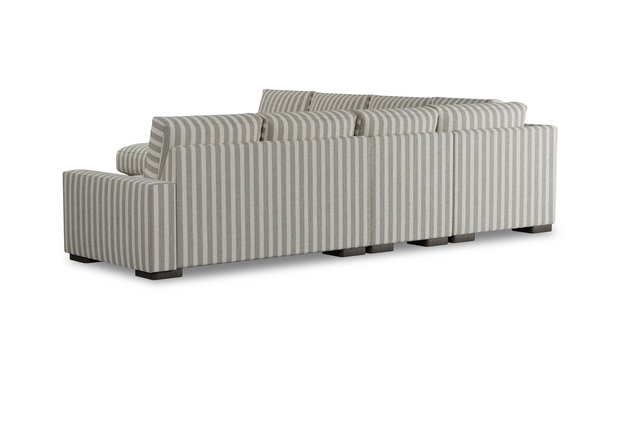 Edgewater Sea Lane Dark Gray Large Left Chaise Sectional