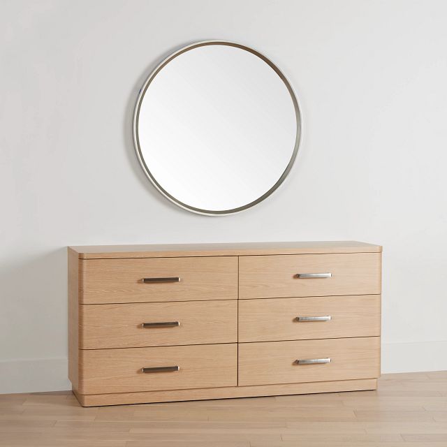 Malibu Light Tone Dresser & Mirror