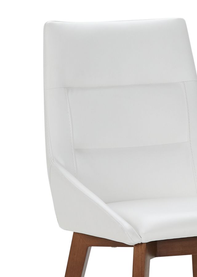 Fresno White Side Chair