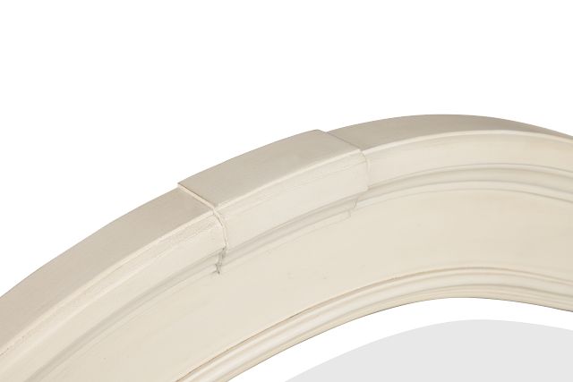 Savannah2 Ivory Arched Mirror