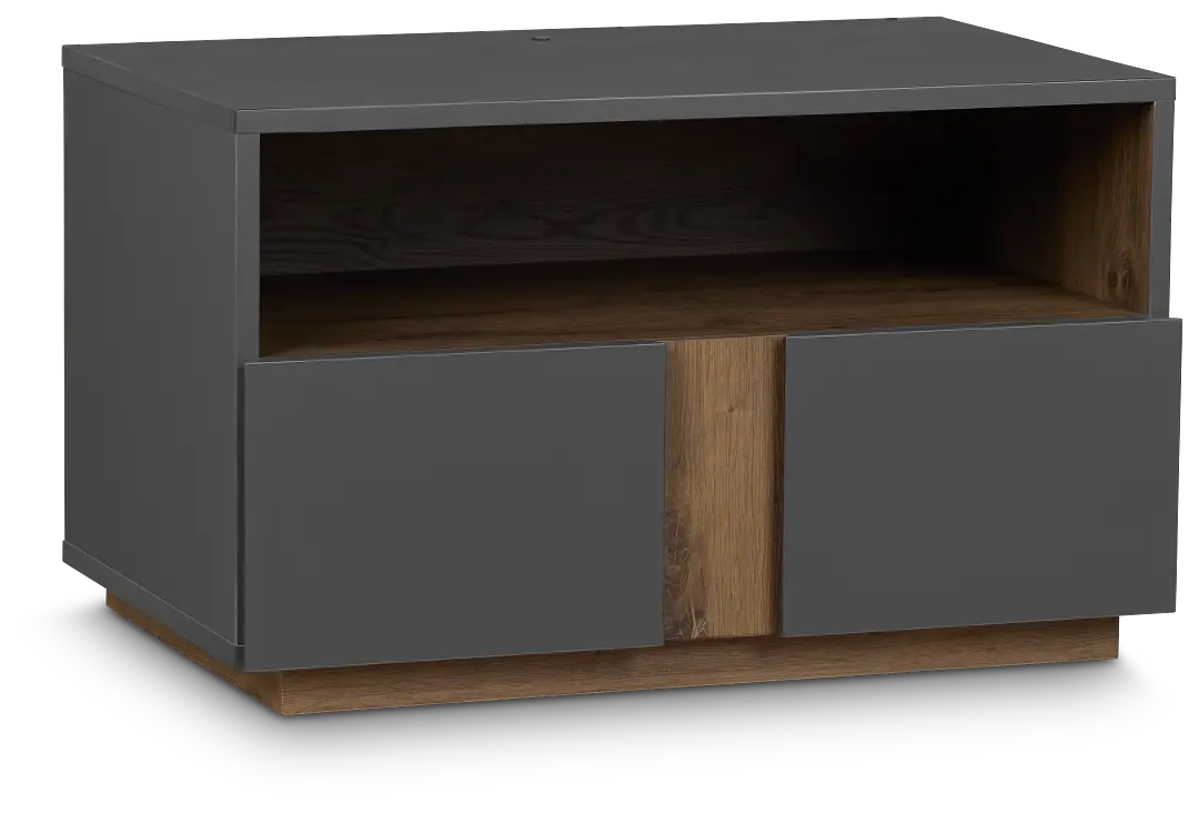Brasilia Gray 1-drawer Nightstand Brasilia Gray 1-drawer Nightstand