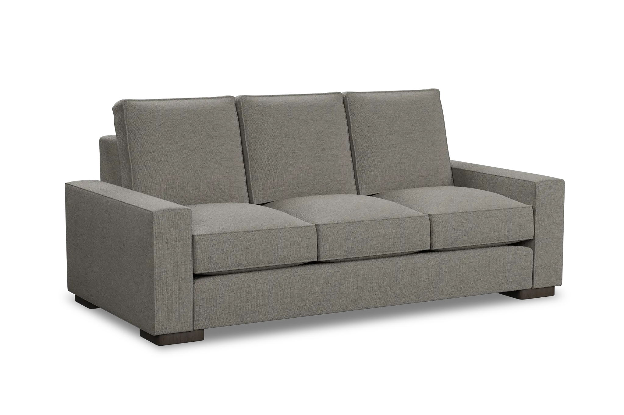 Edgewater Maguire Pewter 84" Sofa W/ 3 Cushions Edgewater Maguire Pewter 84" Sofa W/ 3 Cushions