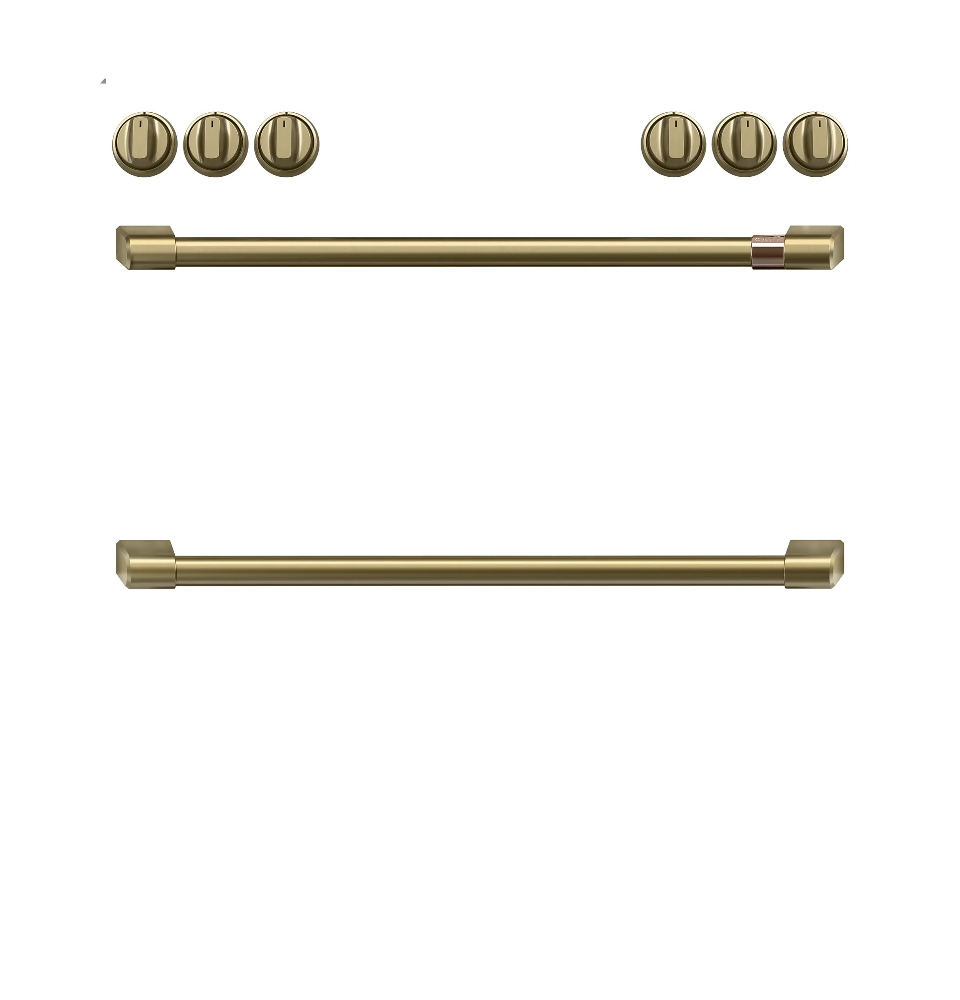 Cafe Handle Brass Range Handle