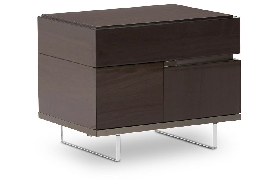 Athena Dark Gray Right Nightstand, (2)