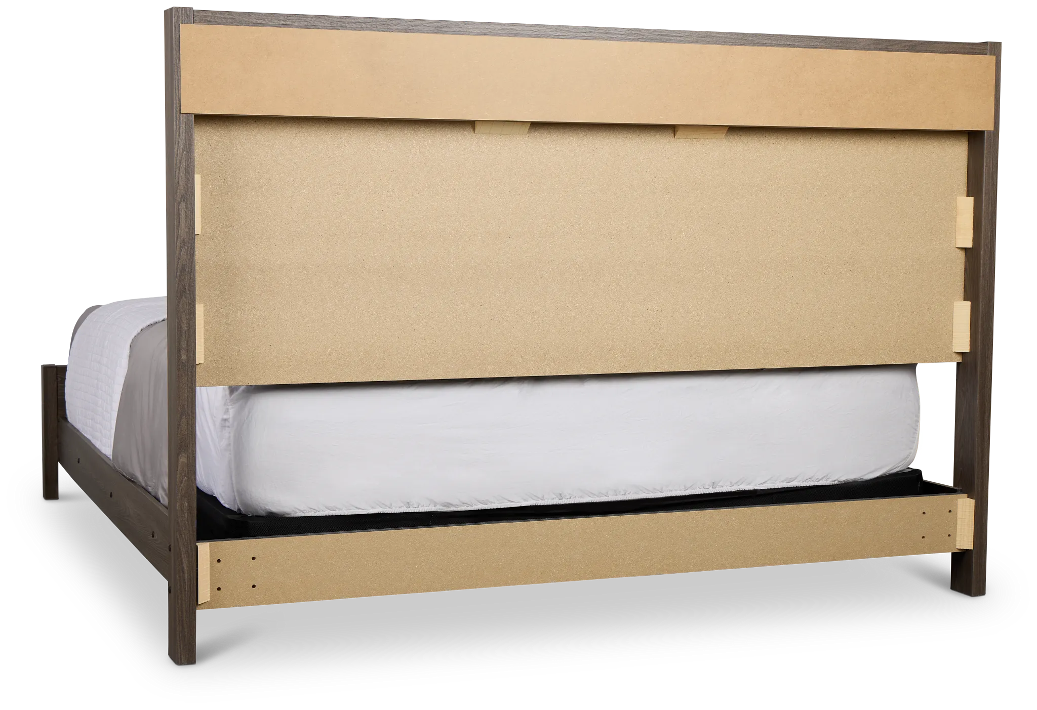 Warren Gray Panel Bed