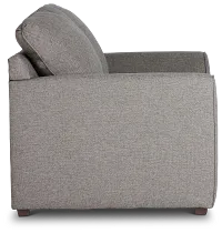 Asheville Brown Fabric Loveseat