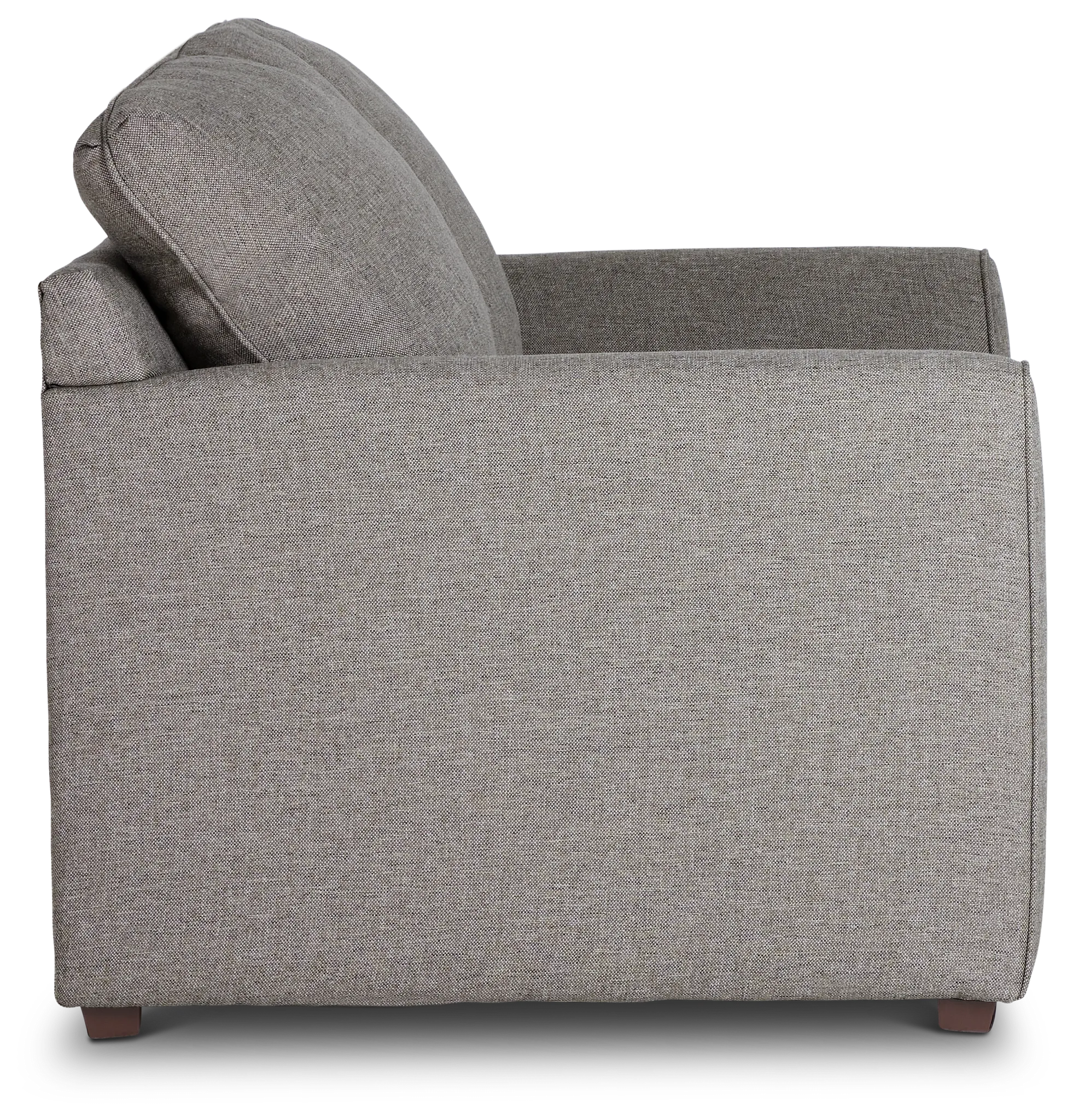 Asheville Brown Fabric Loveseat
