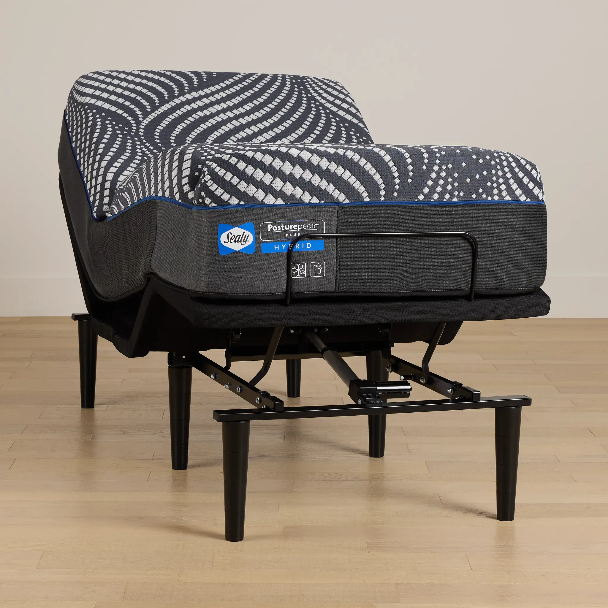 Sealy Posturepedic Plus High Point 14" Firm Ease Adjustable Mattress Set Sealy Posturepedic Plus High Point 14" Firm Ease Adjustable Mattress Set