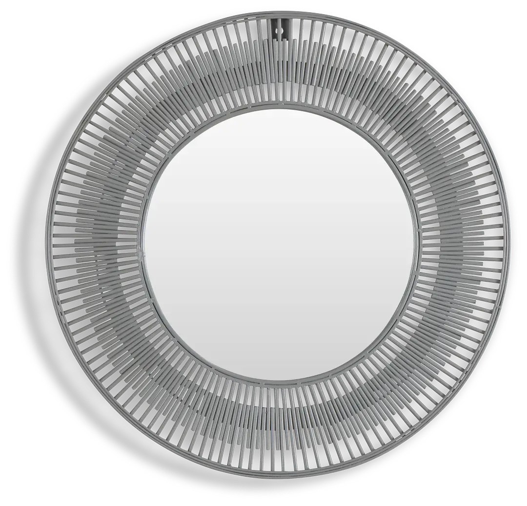 Sunburst Metal Round Mirror Sunburst Metal Round Mirror