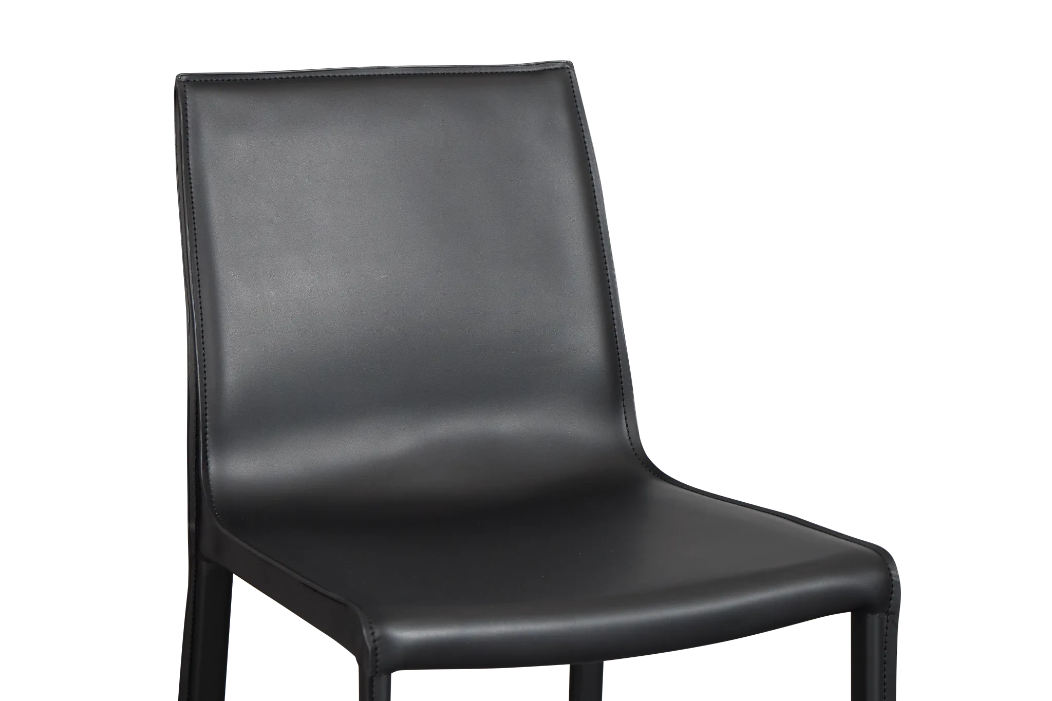 Lagos Black Upholstered Side Chair