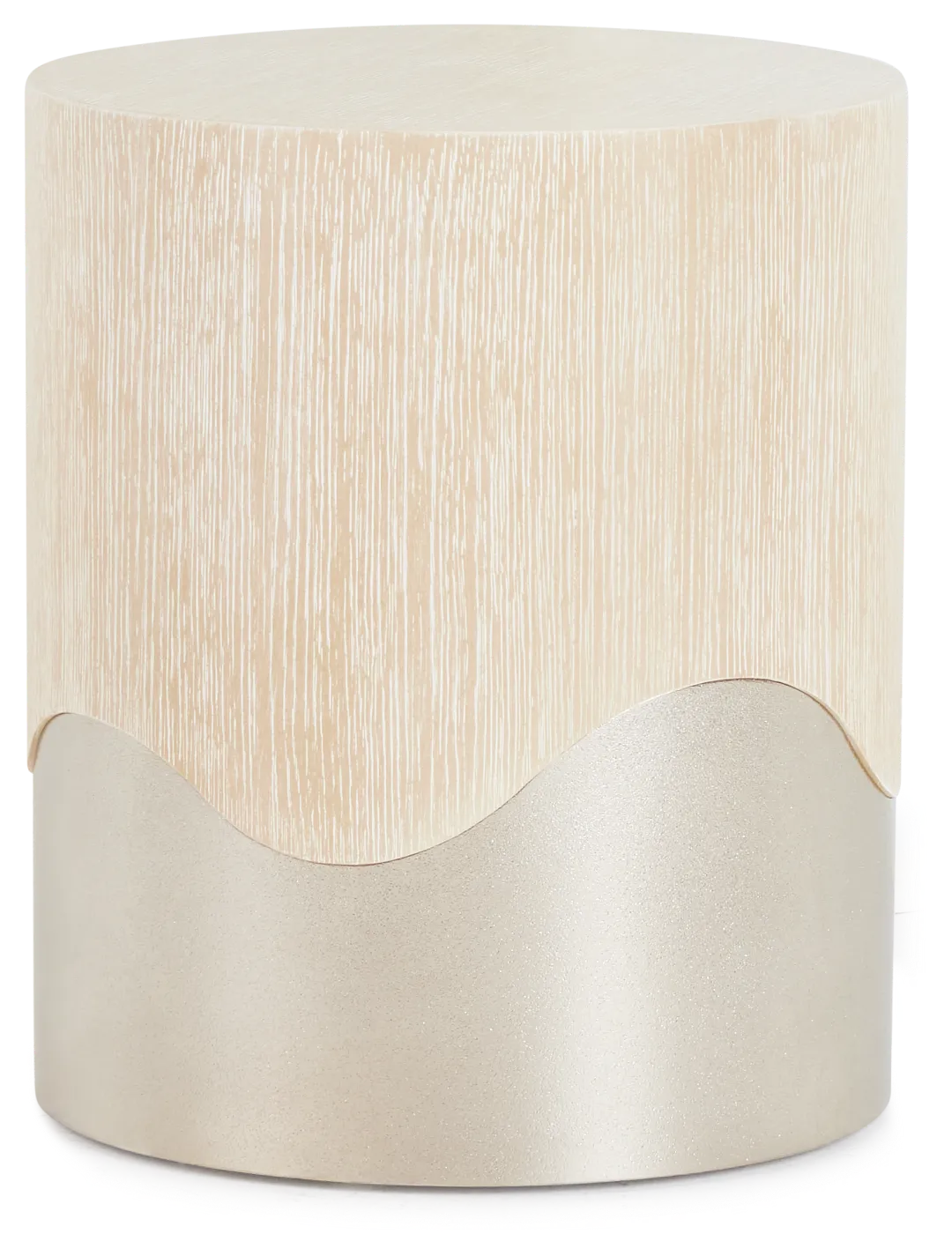 Costa Light Tone Round Accent Table