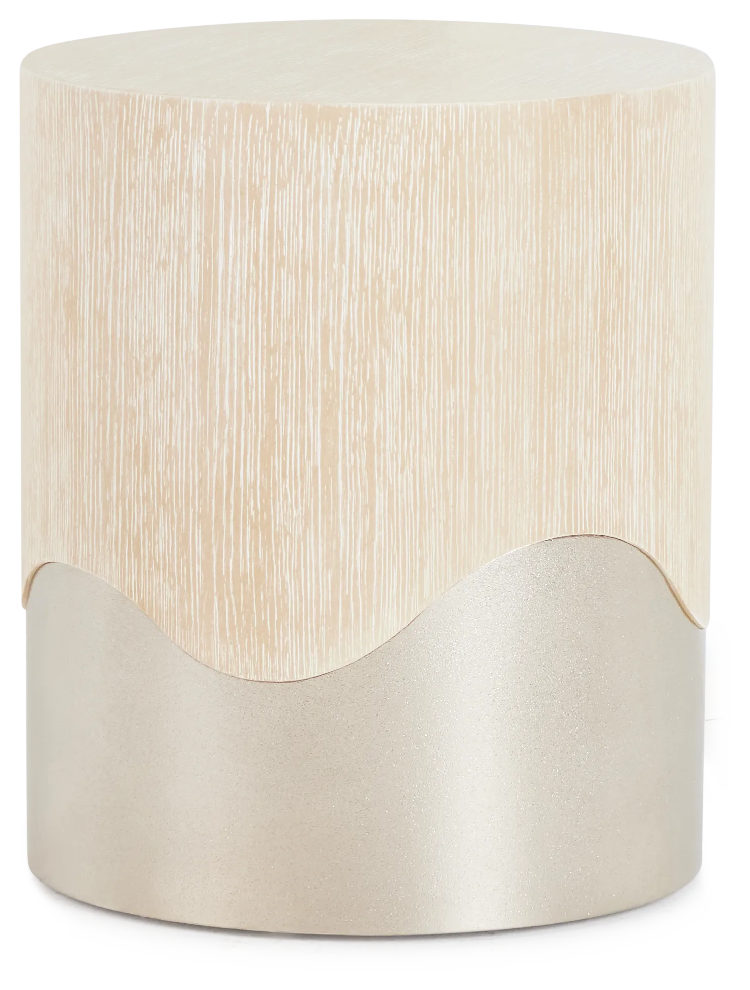Costa Light Tone Round Accent Table