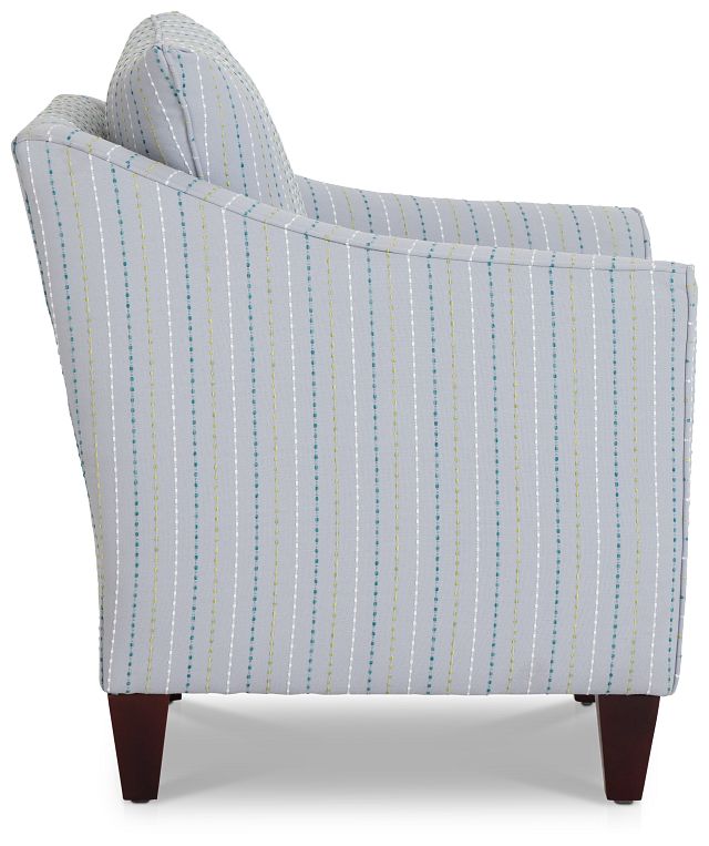 Woodlawn Gray Fabric Accent Chair