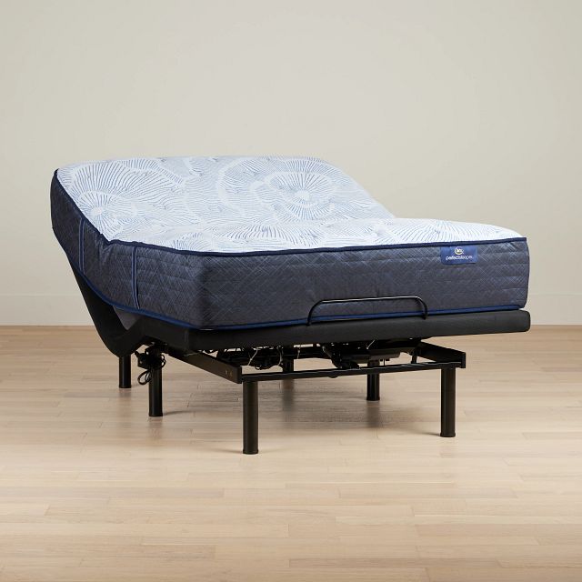 Serta Perfect Sleeper Blue Lagoon Nights Plush Elite Adjustable Mattress Set