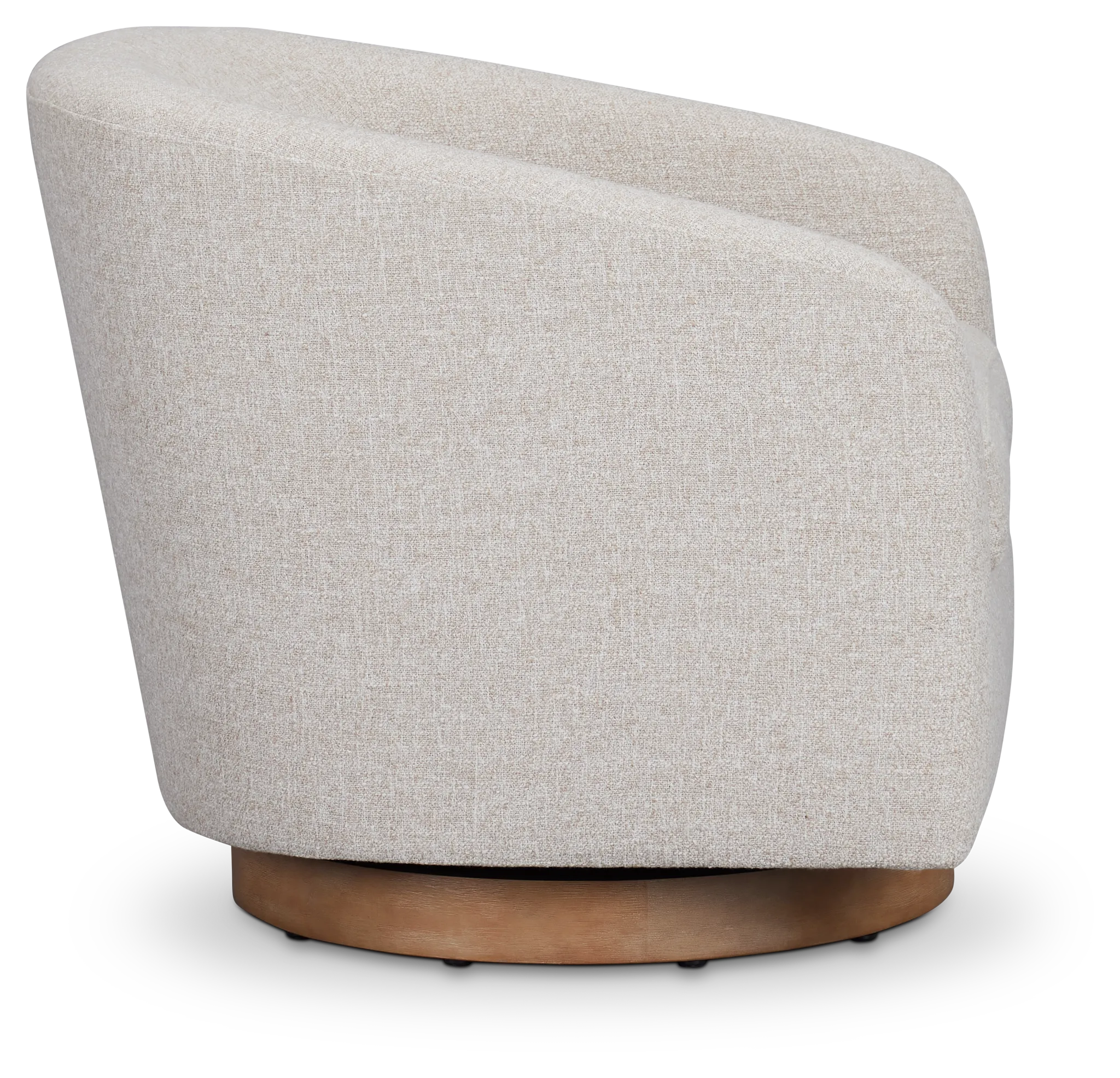 Paloma Beige Fabric Accent Chair