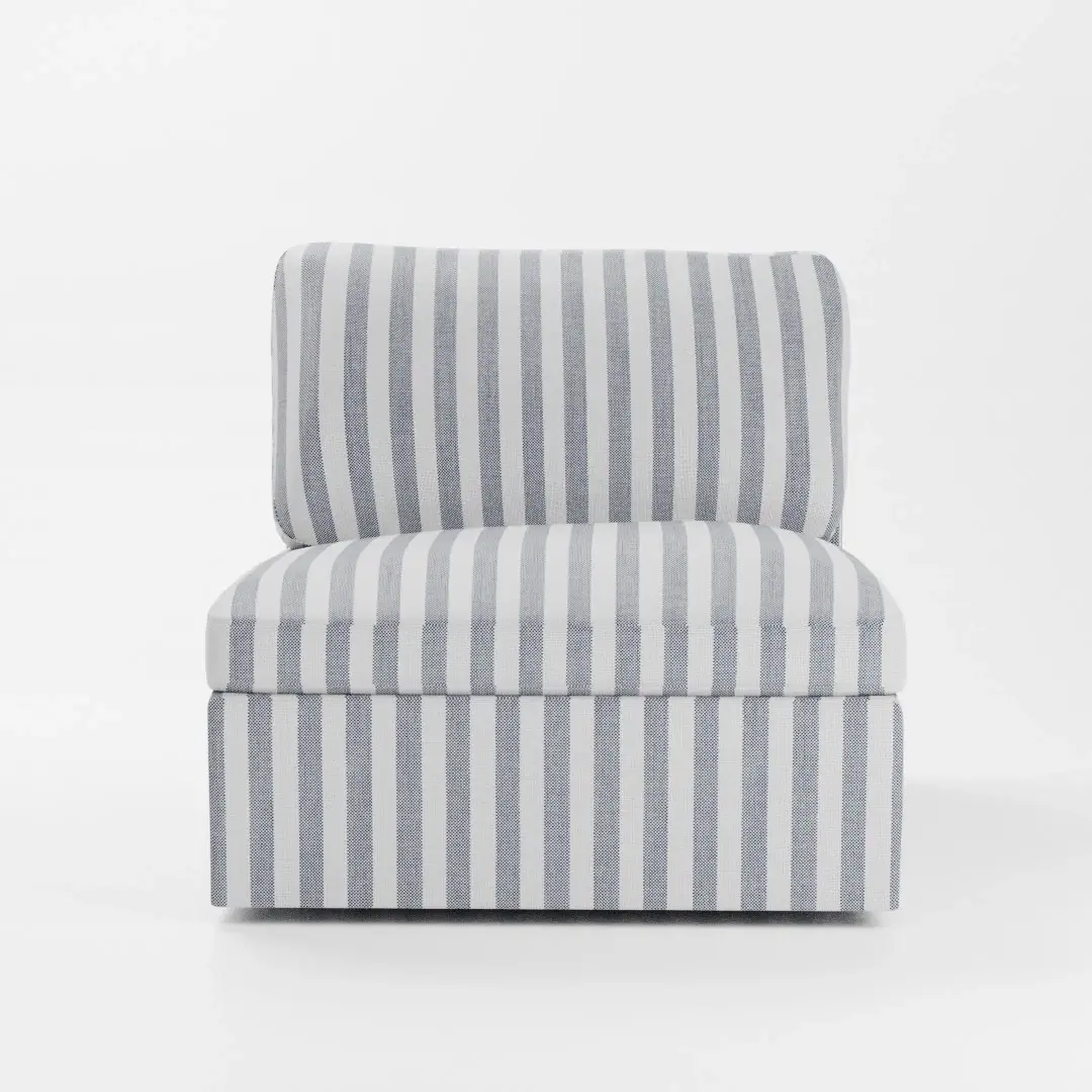 Destin Sea Lane Dark Blue Fabric Swivel Chair Destin Sea Lane Dark Blue Fabric Swivel Chair