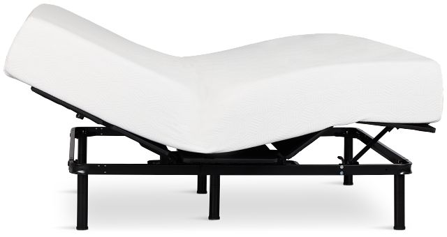Rest & Renew By Zinus Gel Memory Foam Mattress 12" Medium Slat Adjustable Mattress Set