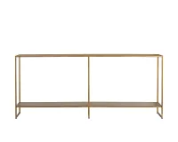 Durham Taupe Console Table