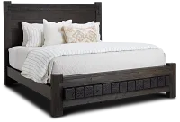 Salt Lake Dark Tone Platform Bed