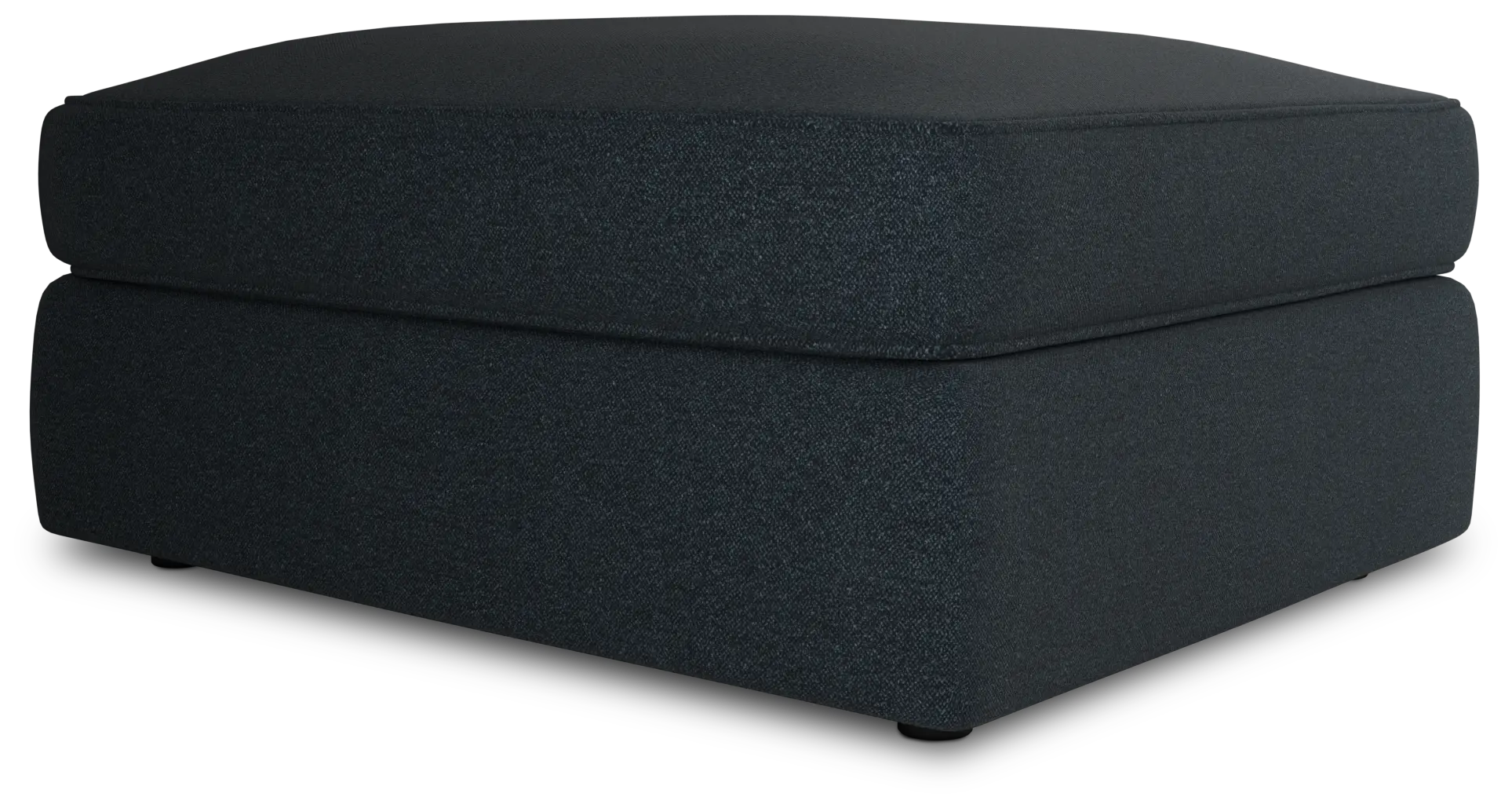 Siesta Elite Dark Blue Fabric Ottoman Siesta Elite Dark Blue Fabric Ottoman