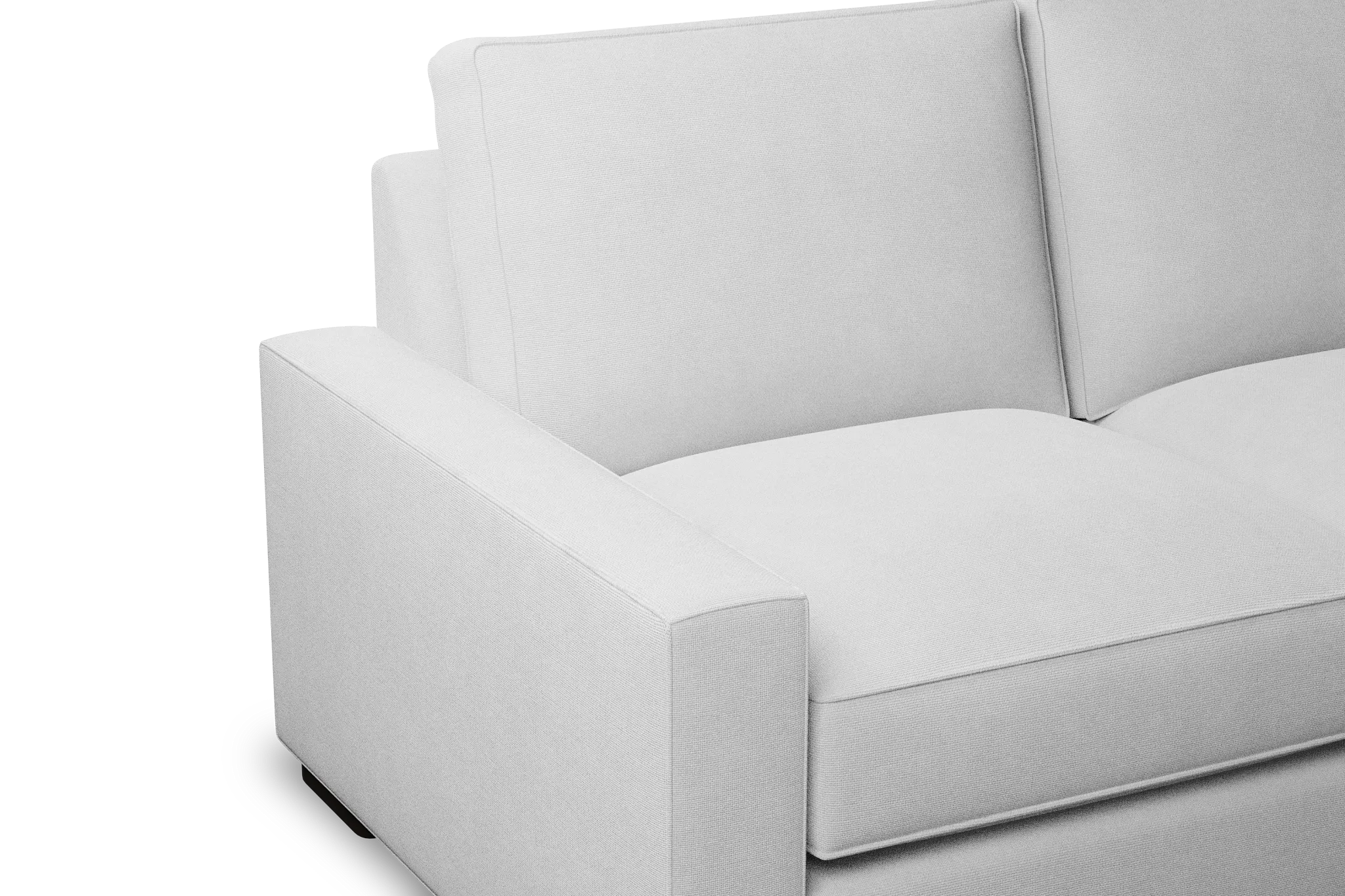 Edgewater Suave White Loveseat