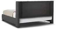 Chatham Dark Gray Low Platform Bed
