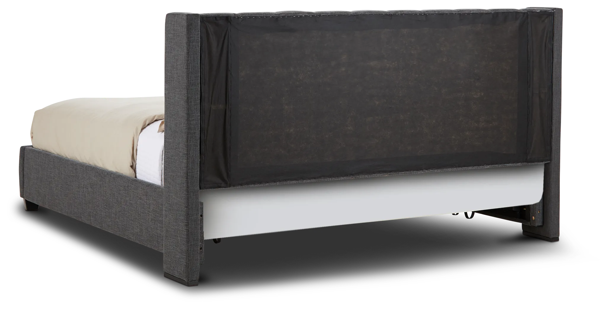 Chatham Dark Gray Low Platform Bed