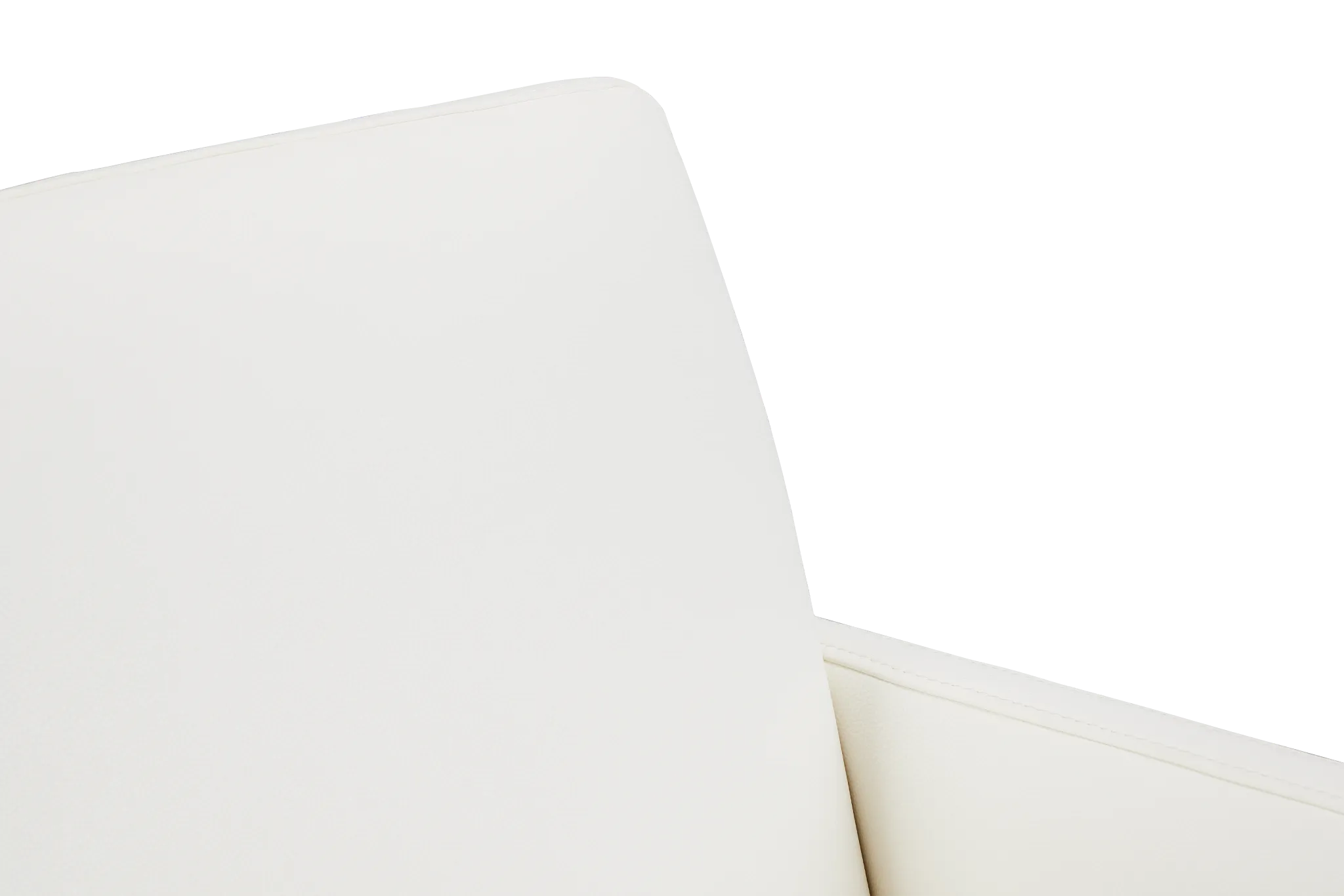 Skye White Swivel Desk Chair