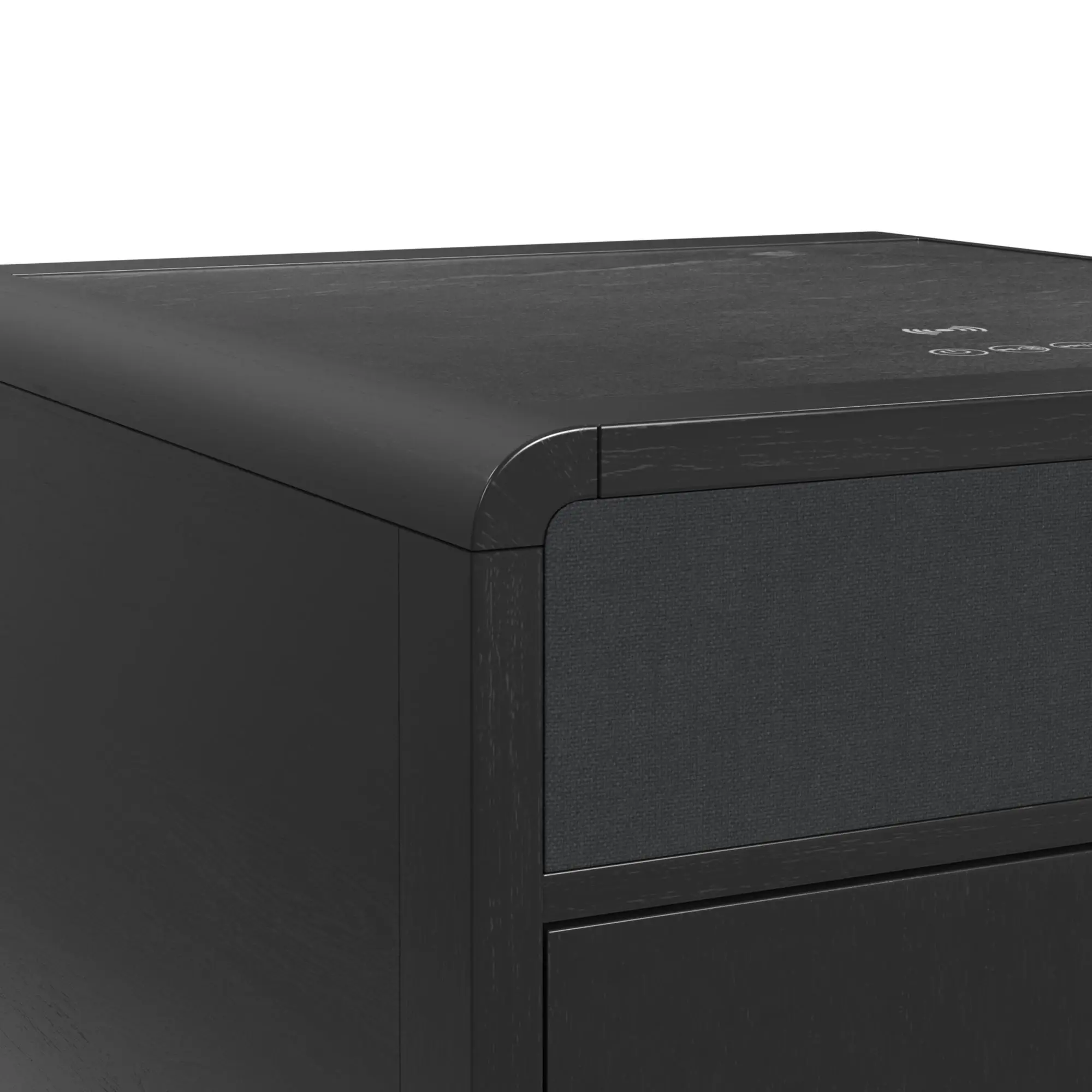 Rupin Black Square End Table Rupin Black Square End Table