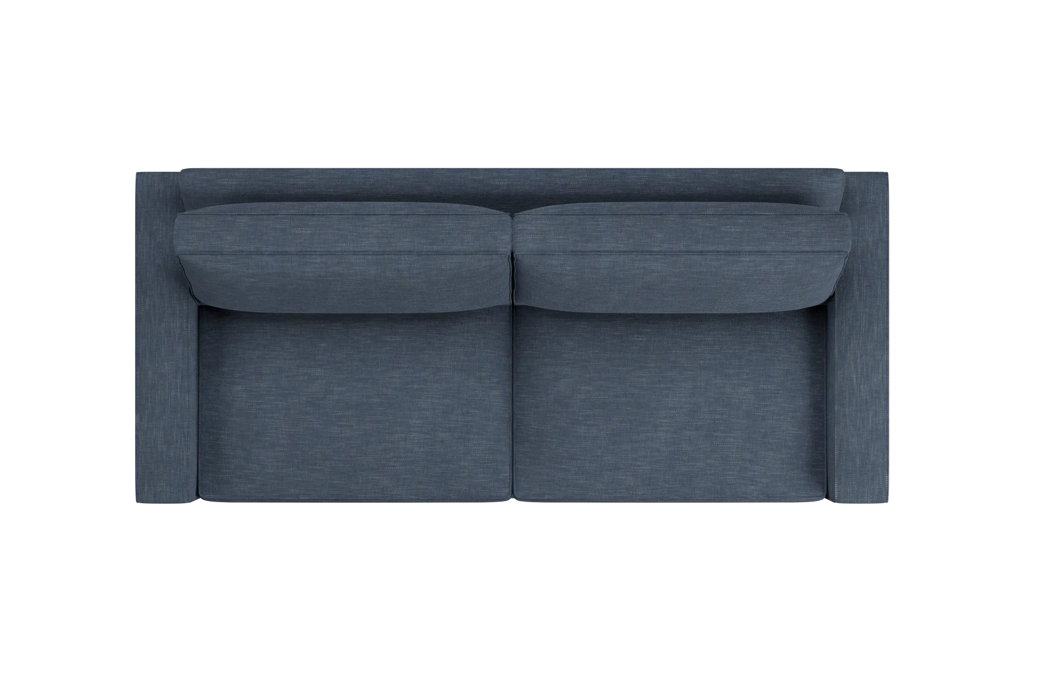 Edgewater Elevation Dark Blue 96" Sofa W/ 2 Cushions