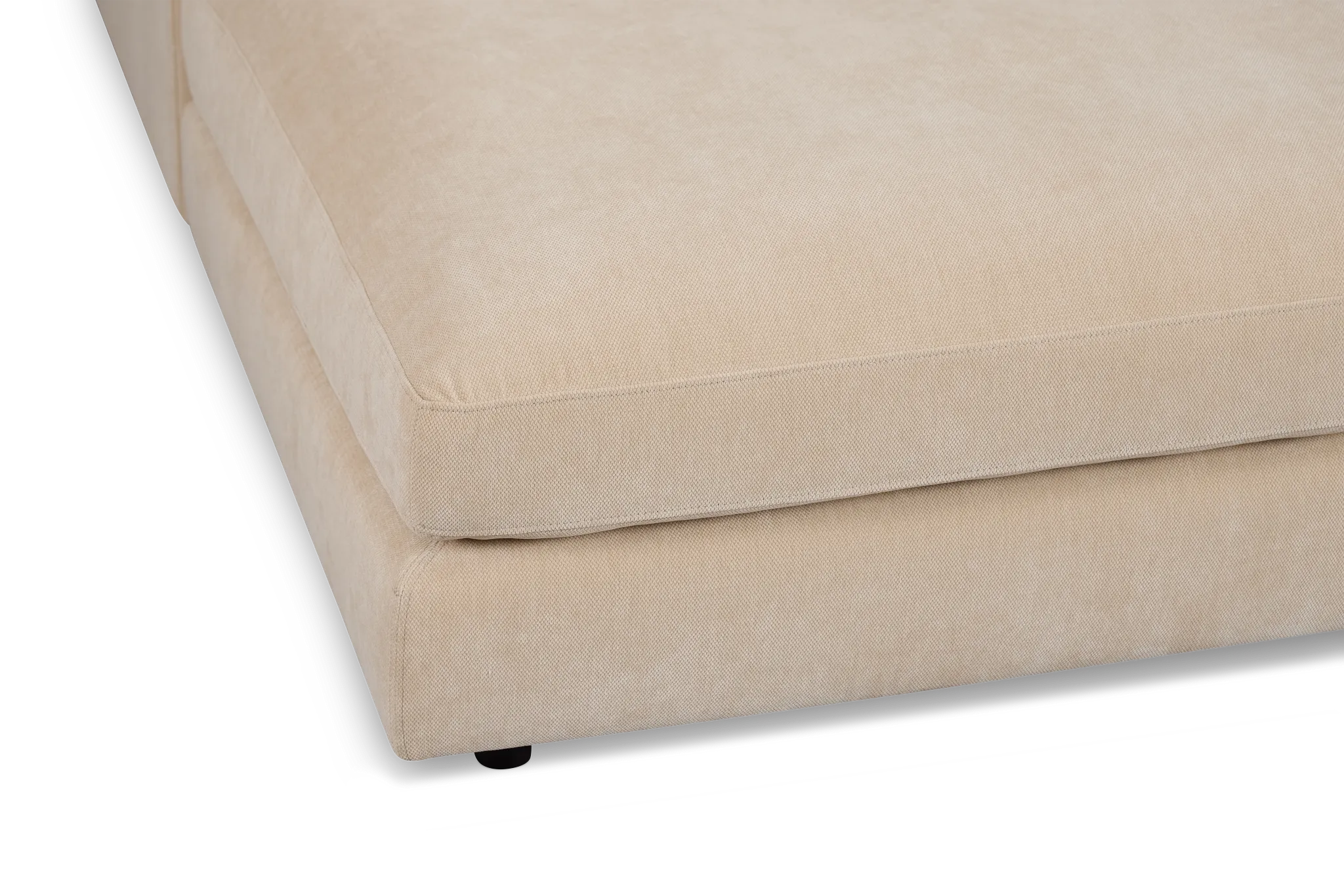 Lounge Light Beige Small Chaise Sectional